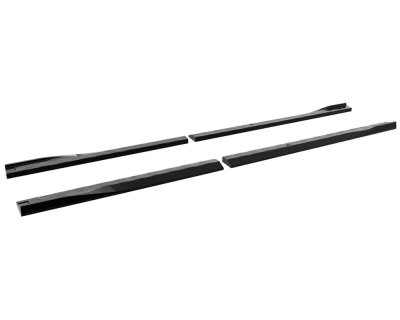 Side Skirts V1 for Volkswagen Caravelle T7 L1 from 2024- | Gloss Black styling