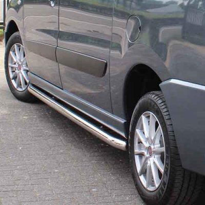 Side bars Renault Trafic from 2002-/2015- curved ends