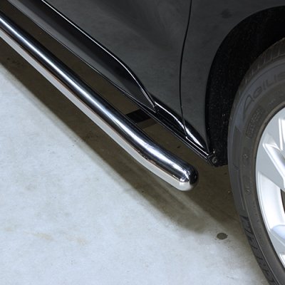 Side bars with curved ends for MAN TGE from 2017-