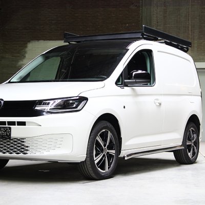 Side bars with curved ends for Volkswagen Caddy from 2021-