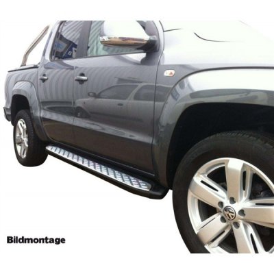 Aluminum side steps for Volkswagen Amarok 2011-
