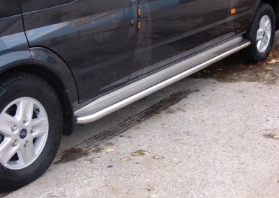 Stainless steel side steps for Ford Transit 300L 2006-2013