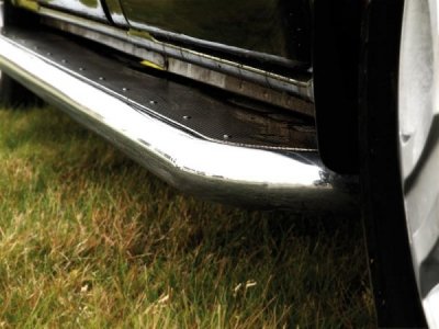 Stainless steel side steps for Opel Vivaro L2 2002-2014
