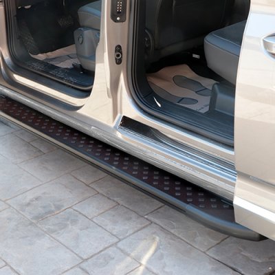 Aluminum side bars (Black) for Volkswagen Caddy from 2021-