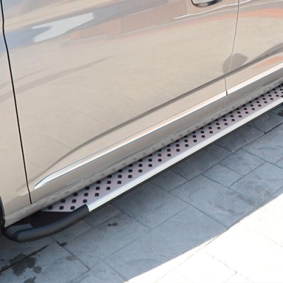Aluminum side bars for Volkswagen Caddy from 2021-