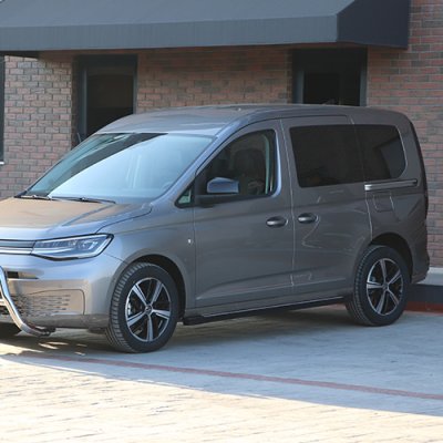 Aluminum "Slim" side bars for Volkswagen Caddy from 2021-
