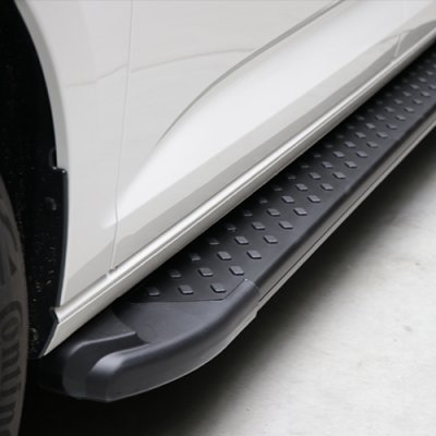 Aluminum side bars (Black) for Volkswagen Caddy from 2021-