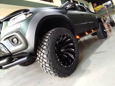 Fender flares Mercedes X-Class from 2017-2020