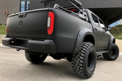 Fender flares Mercedes X-Class from 2017-2020