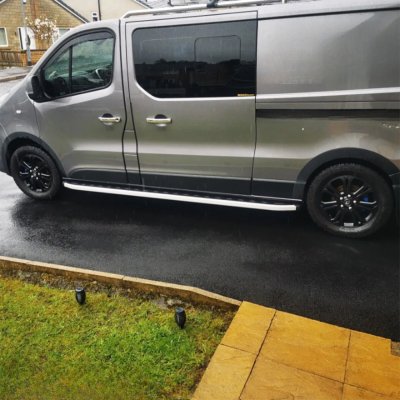 Fender flares Opel Vivaro from 2015-2019