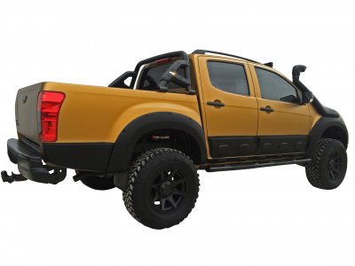 Fender flares Isuzu D-Max from 2012-2020