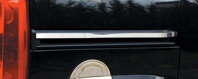 Stainless steel sliding door strip for Fiat Fiorino 2008-