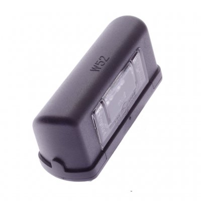 Sign lighting with 2xLED with black plastic housing