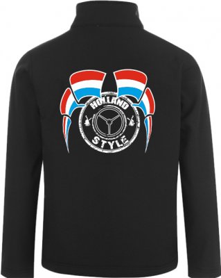 Softshell jacket - Holland style - Back