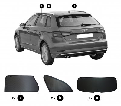 Sun visor Audi A3 Sportback from 2012-2020