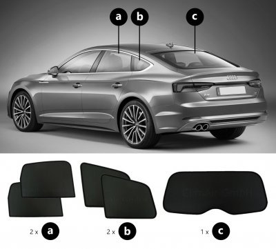 Sun visors Audi A5 Sportback from 2016-