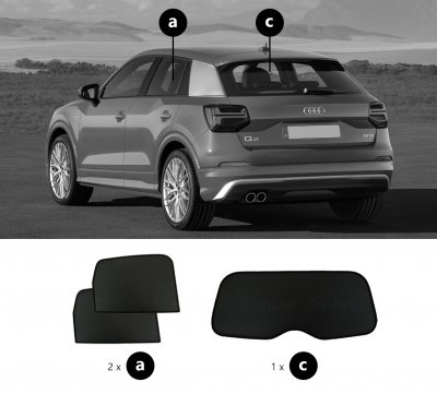 Sun visor Audi Q2 from 2017-