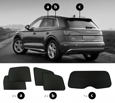 Sun visor Audi Q5 from 2017-2024