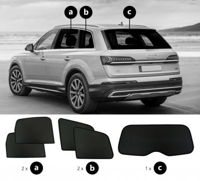 Sun visor Audi Q7 from 2015-