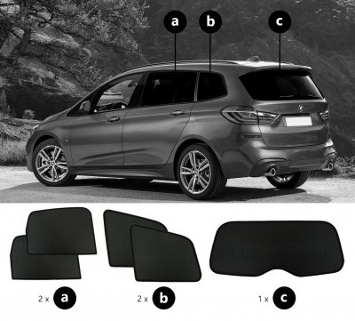 Sun visor BMW 2 Series Gran Tourer from 2016-2022