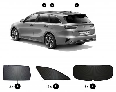 Sun visor Kia Ceed from 2019-