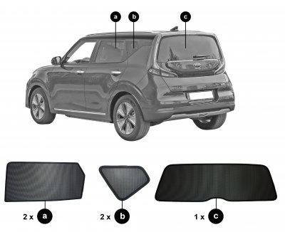 Sun visor Kia e-Soul from 2019-