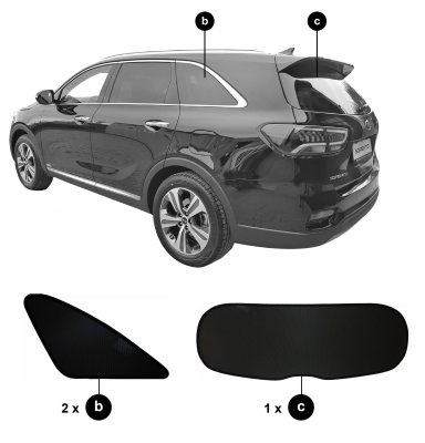 Sun visor Kia Sorento from 2015-2020