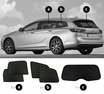 Sun protection Opel Insignia from 2017-2022