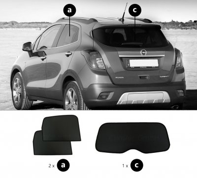 Sun protection Opel Mokka 2013-2020
