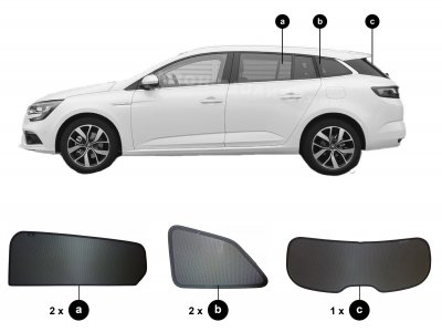 Sun visor Renault Megane Sport Tourer from 2016-