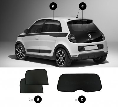 Sun visor Renault Twingo from 2014-