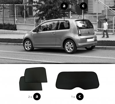 Sun visor Skoda Citigo 3-door from 2011-