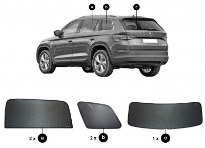 Sun protection Skoda Kodiaq from 2017-2023