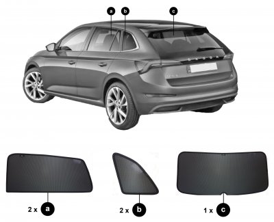 Sun visor Skoda Scala from 2019-