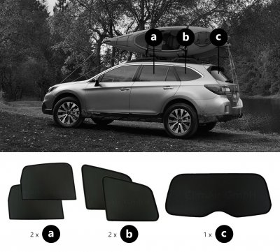 Sun visor Subaru Outback from 2016-2019