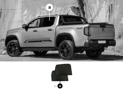Sun visors Volkswagen Amarok from 2023-