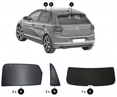 Sun protection Volkswagen Polo from 2018-2020