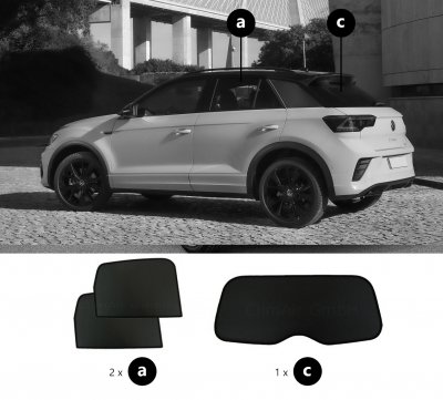 Sun visor Volkswagen T-Roc from 2017-