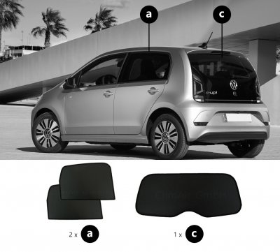 Sun visors Volkswagen Up from 2011-2022