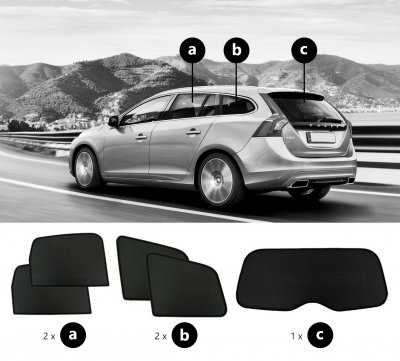 Sun visor Volvo V60 from 2011-2017