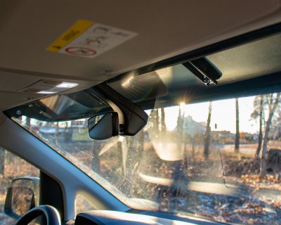 Example image: Sun visor Peugeot Rifter 2018-