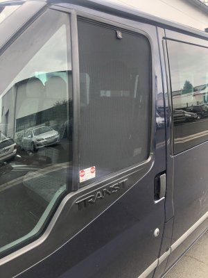 Sun visors Fiat Ducato from 2007 onwards