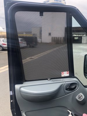 Sun visor Peugeot Boxer from 2007 onwards