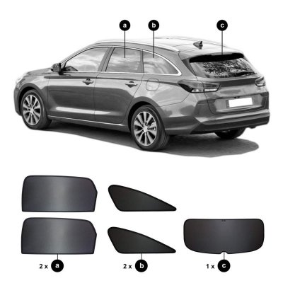 Sun visors Hyundai i30 from 2017-