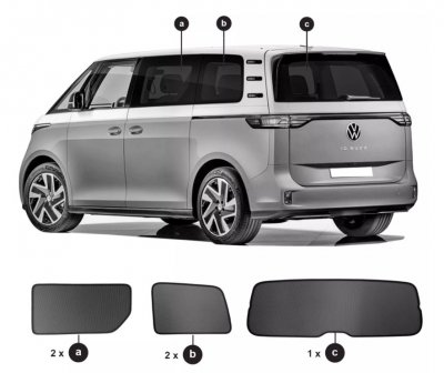 Sun visors Volkswagen ID.Buzz from 2022- onwards