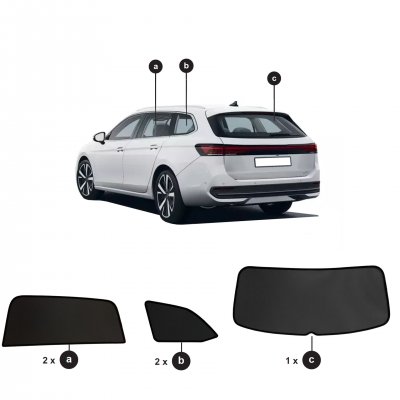 Sun visors Volkswagen Passat from 2024-