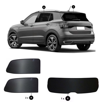 Sun visors Volkswagen T-Cross from 2019-