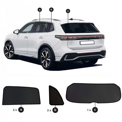 Sun visors Volkswagen Tiguan from 2024-