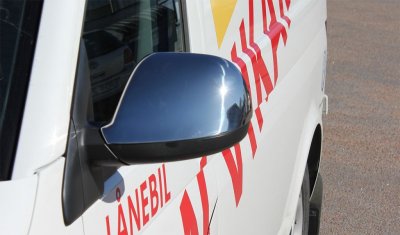 Stainless Steel Mirror Covers for Volkswagen Transporter T5 2010-2015