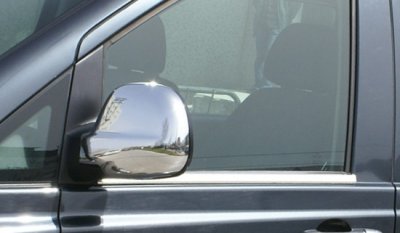 Stainless steel mirror covers for MB Vito 2004-2010